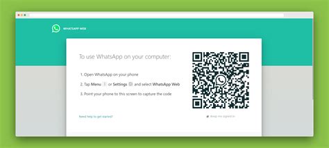 whatsapp pc web